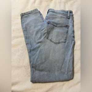NOBO Button Fly Distressed Light Wash Skinny Jeans Junior size 5